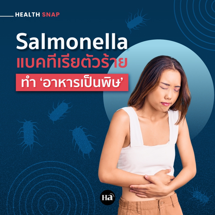 สายกินเตรียมตั้งรับ! Salmonella เชื้อตัวร้ายทำท้องไส้ปั่นป่วนจาก ‘อาหารเป็นพิษ’